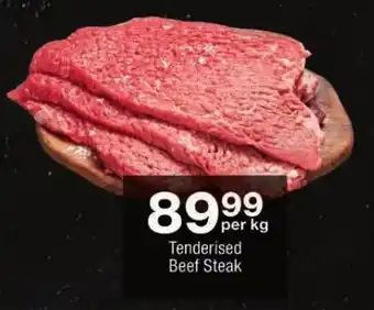 Checkers Tenderised Beef Steak offer