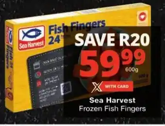 Checkers Sea Harvest Frozen Fish Fingers offer