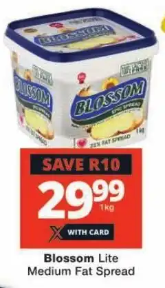 Checkers Blossom Lite Medium Fat Spread offer