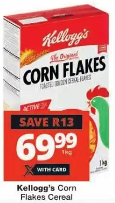 Checkers Kellogg's Corn Flakes Cereal offer