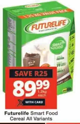 Checkers Futurelife Smart Food Cereal All Variants offer