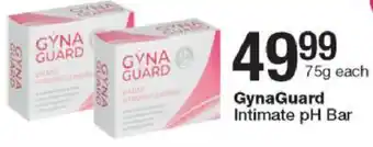 GynaGuard Intimate pH Bar 75g