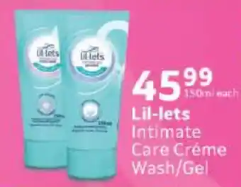 Checkers Lil-lets Intimate Care Créme Wash/Gel offer