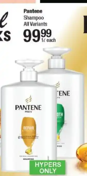 Checkers Pantene Shampoo 1L offer