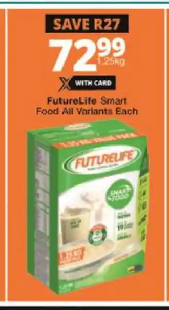 Checkers Futurelife Smart Food All Variants each 1.25kg offer