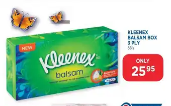 Kleenex Balsam Box 3 Ply 56's