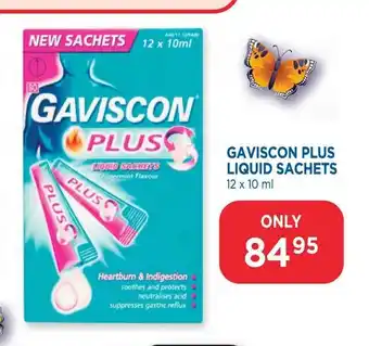 Link Pharmacy Gaviscon Liquid Sachets 12 x 10ml offer