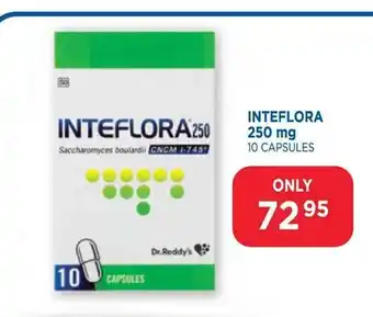 Inteflora 250mg 10 Capsules 72.95