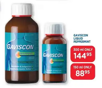 Link Pharmacy Gaviscon Liquid Peppermint 300ml offer