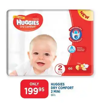 Huggies Dry Comfort 2 Mini 66's