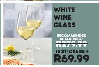 Food Lover's Market White Wine Glass offer