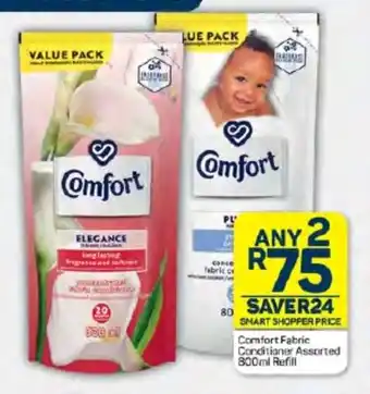 Pick n Pay Hypermarket Comfort Fabric Conditioner Assorted 800ml Refill offer