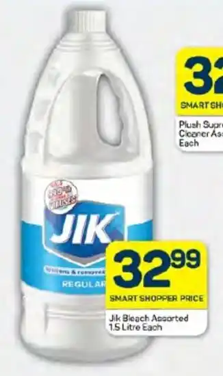 Pick n Pay Hypermarket Jik Bleach Assorted 1.5 Litre Each offer