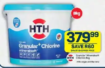 Pick n Pay Hypermarket HTH Granular Mineralsoft Chlorine 8kg offer