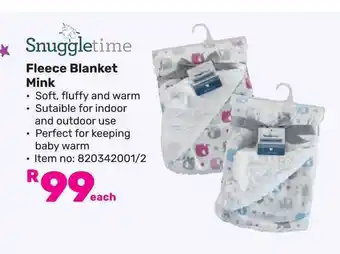 Fleece Blanket Mink