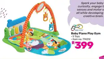 Game Baby Piano Play Gym offer