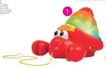 Game Pull Along Crab Stacker offer