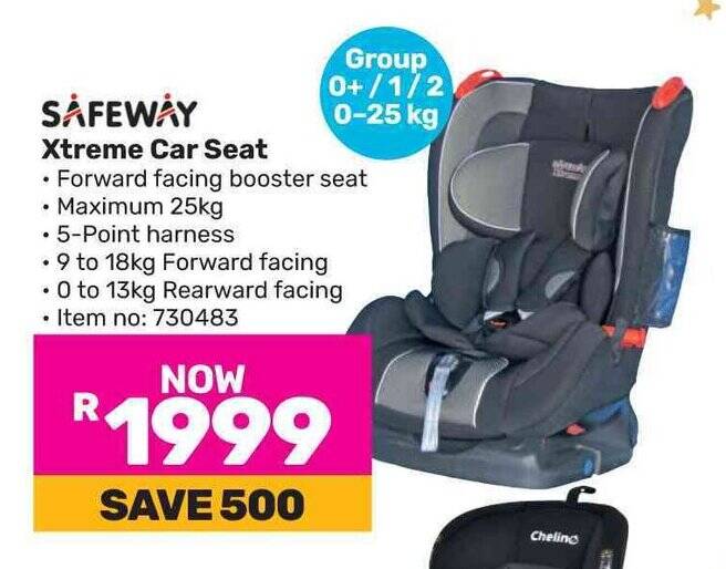 Xtreme Car Seat offer at Game