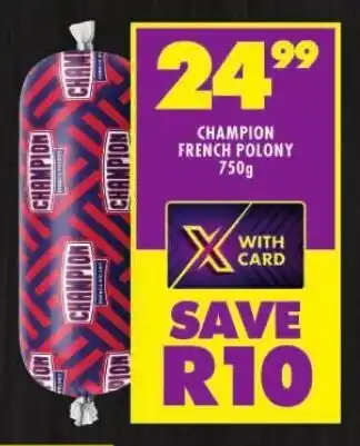 CHAMPION FRENCH POLONY 750g