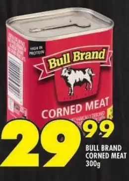 Shoprite BULL BRAND CORNED MEAT 300g offer