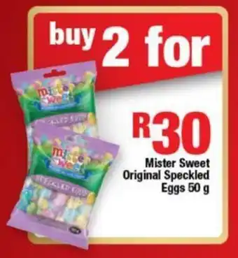 OK Express Mister Sweet Original Speckled Eggs 50g offer