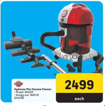 Makro GENESIS Hydrovac Plus Vacuum Cleaner offer