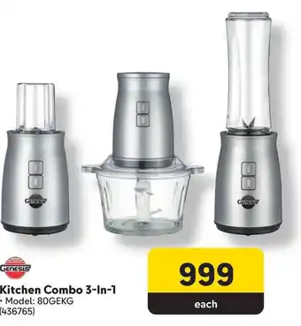 Makro GENESIS Kitchen Combo 3-In-1 offer