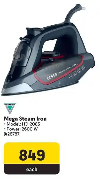 Mega Steam Iron