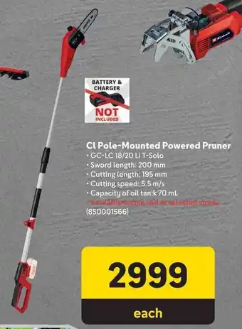 Makro Cl Pole-Mounted Powered Pruner offer