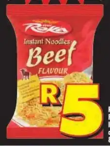 Shoprite ROKA FLAVOURED INSTANT NOODLES offer