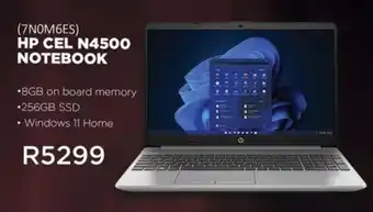 Matrix Warehouse HP CEL N4500 NOTEBOOK offer