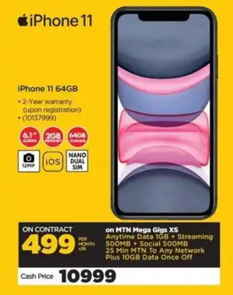 HiFi Corp iPhone 11 64GB offer