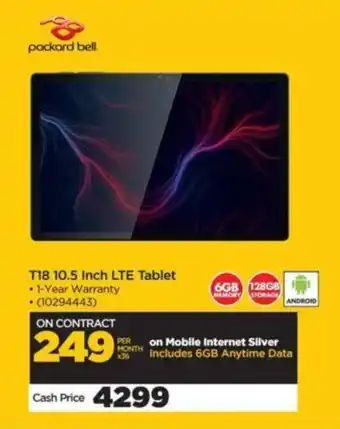 HiFi Corp T18 10.5 Inch LTE Tablet offer