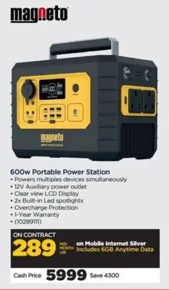 HiFi Corp 600w Portable Power Station offer