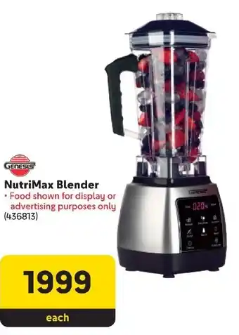 Makro GENESIS NutriMax Blender offer