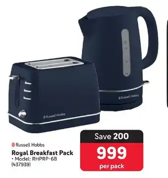 Makro Russell Hobbs Royal Breakfast Pack offer