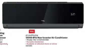 Makro TCL 12000 BTU Non-Inverter Air Conditioner offer