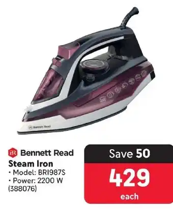 Makro Bennett Read Steam Iron offer