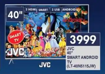 President Hyper JVC 40" SMART ANDROID TV offer