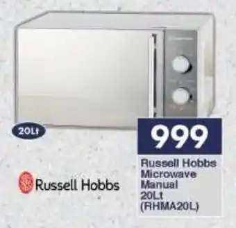 President Hyper Russell Hobbs Microwave Manual 20Lt (RHMA20L) offer