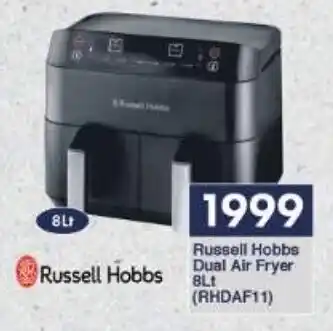 President Hyper Russell Hobbs Dual Air Fryer 8Lt (RHDAF11) offer