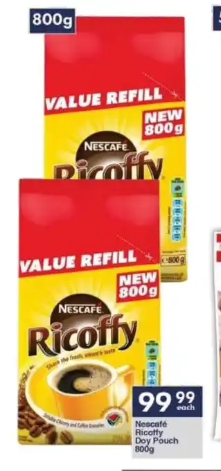 President Hyper Nescafé Ricoffy Doy Pouch 800g offer