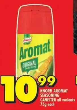 Shoprite KNORR AROMAT SEASONING CANISTER offer