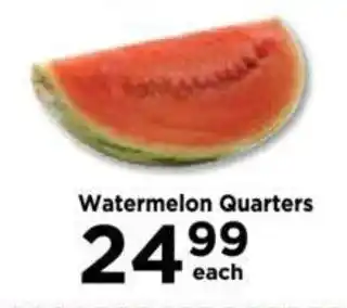 Food Lover's Market Watermelon Quarters offer