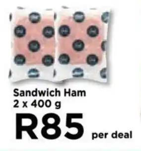 Food Lover's Market Sandwich Ham 2 x 400g offer
