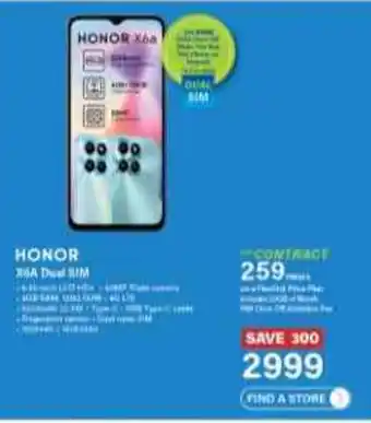 Incredible Connection HONOR X6a Dual SIM offer