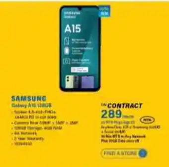 Incredible Connection SAMSUNG Galaxy A15 128G offer