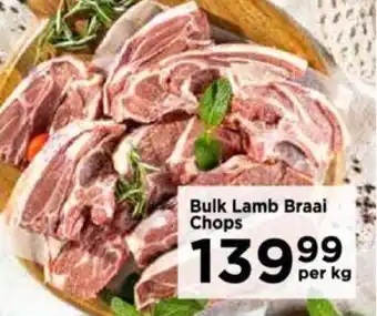 Food Lover's Market Bulk Lamb Braai Chops offer