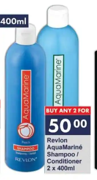 President Hyper Revlon AquaMariné Shampoo/ Conditioner 2 x 400ml offer