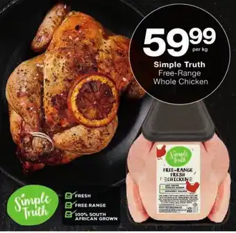 Checkers Simple Truth Free-Range Whole Chicken offer